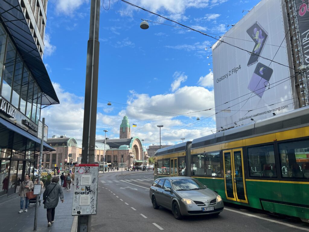 Citycenter Mall Helsinki 外頭街景